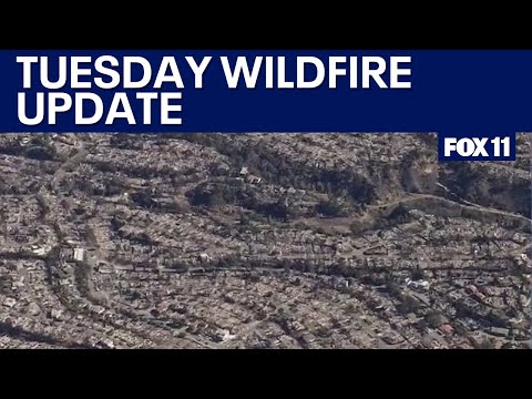 California Fires Latest: Tuesday, 12pm Update